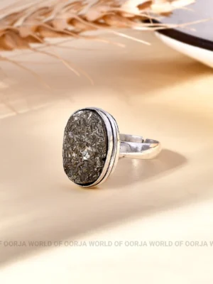 pyrite_ring_adjustable_ring_original_stone_money_magnet