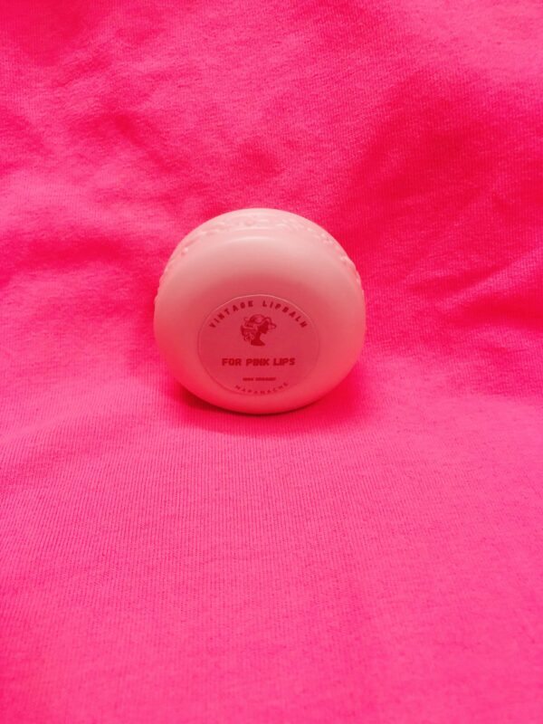 Vintage Fuchsia Pink Lip Balm for Dark Lips With Organic Shea Butter