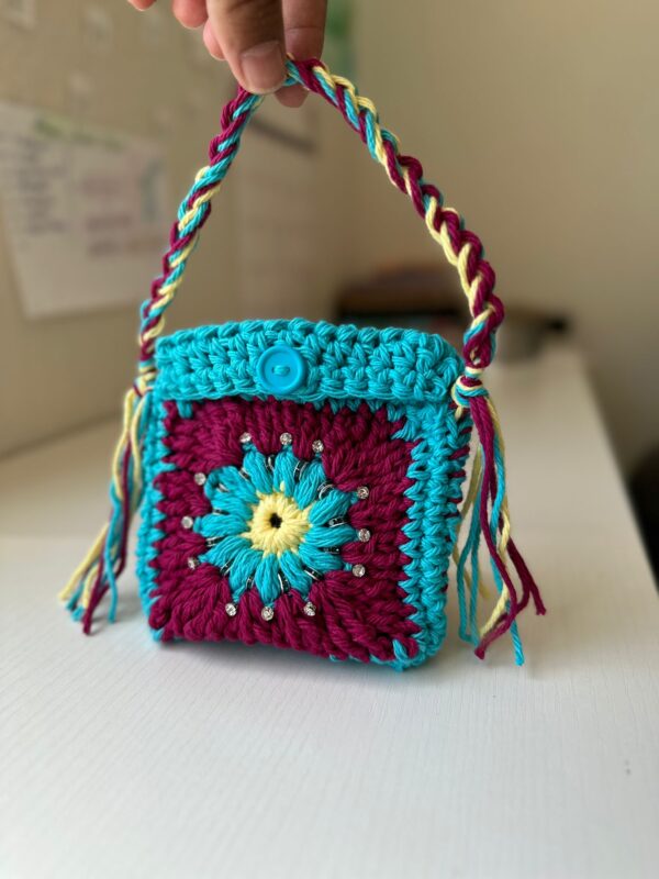 rkcraft boho crochet pouch bag crochet pouch bag mapanache california united states