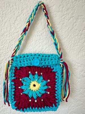 rkcraft boho crochet pouch bag crochet pouch bag mapanache california united states